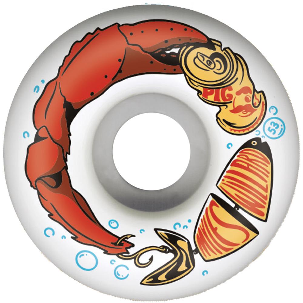 Pig Wheels Myles Willard 'Lobster Claw' Skateboard Wheels 53mm 99A Classic