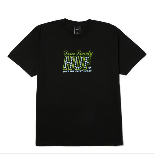 Huf Lonely Hearts T-Shirt Black