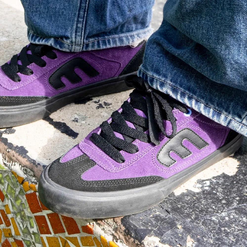 Etnies Locut Vulc X Werka Purple Skate Shoes
