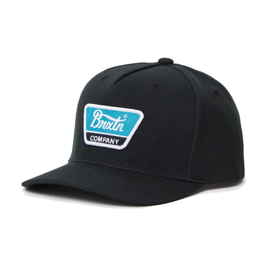 Brixton Linwood C Netplus MP Snapback Cap One Size Black
