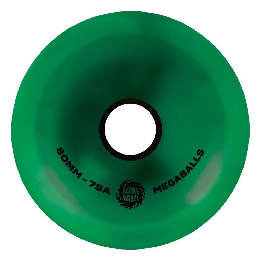 Slime Balls Skateboard Wheels Mega Balls Soft 78a Green 80mm