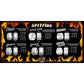 Spitfire Formula Four Skateboard Wheels Conical Full 97DU White 58mm