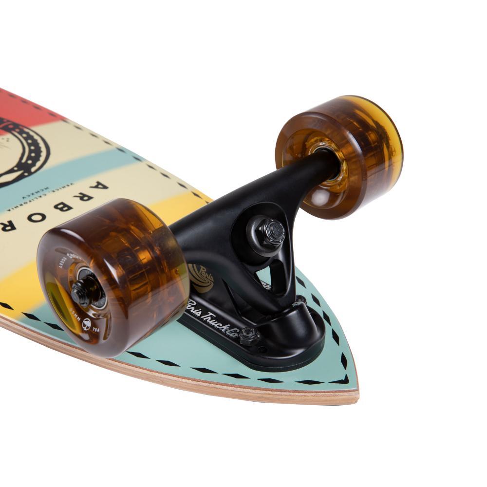 Arbor Performance Complete Cruiser Skateboard Jess Mudgett Fish Multi 37"