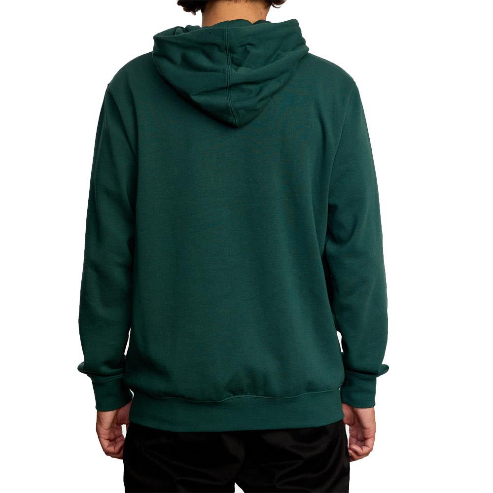 RVCA Big RVCA Hooded Sweatshirt Hunter Green