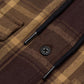 DC Shoe Co Ruckus Coffee Bean Brown Hooded Long Sleeve Shirt