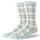 Stance Socks Kitchen Tile Crew Light Blue UK 7-11