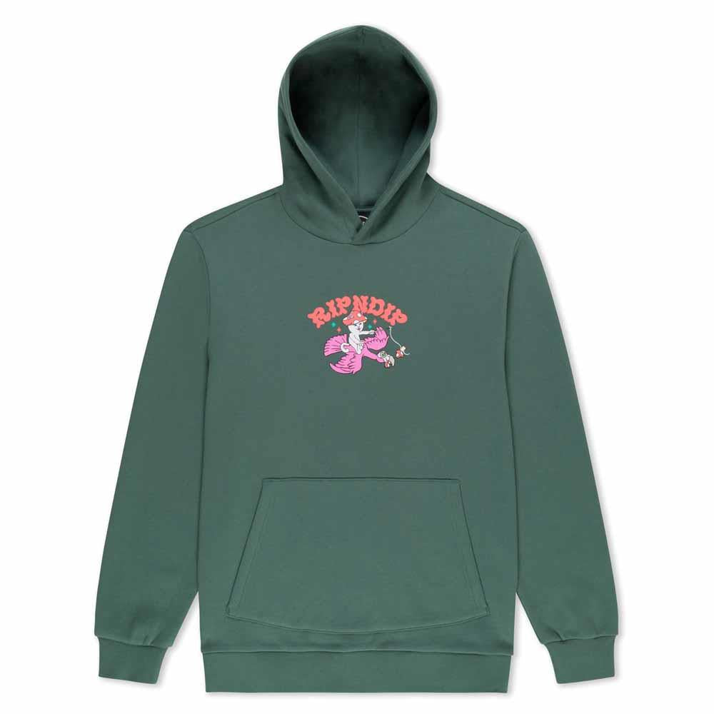 Rip N Dip Take A Trip Hooded Sweatshirt Apline Green