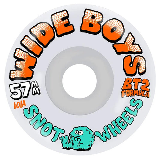Snot Wheels Wide Boys Wheels Clear Skateboard Wheels 57mm 101a
