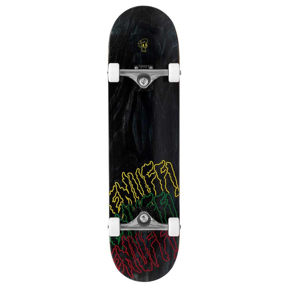 Enuff Three Tier Reloaded Complete Skateboard Black 8" x 32"