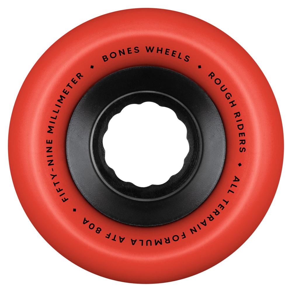BONES Wheels SP26 All Terrain Formula Rough Riders ATF 59mm 80A Red