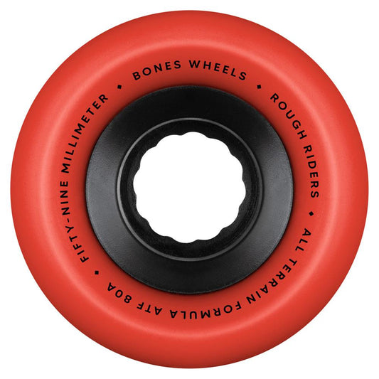 BONES Wheels SP26 All Terrain Formula Rough Riders ATF 59mm 80A Red