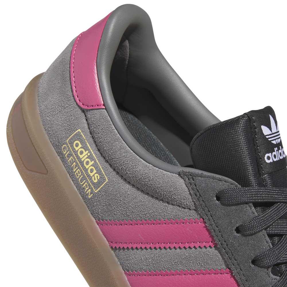 Adidas Skateboarding Glenburn Skate Shoes Carbon Dual Magenta Grey Four