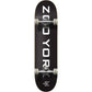 Zoo York Skateboards OG 95 Logo Block Factory Complete Skateboard Black White 8"