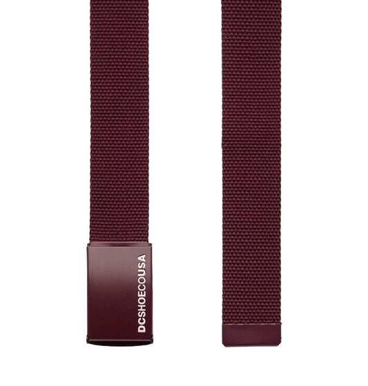 DC Shoe Co Web Belt 3 Fig Red