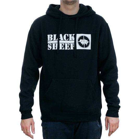 Black Sheep Public Enemy Hooded Sweatshirt Black