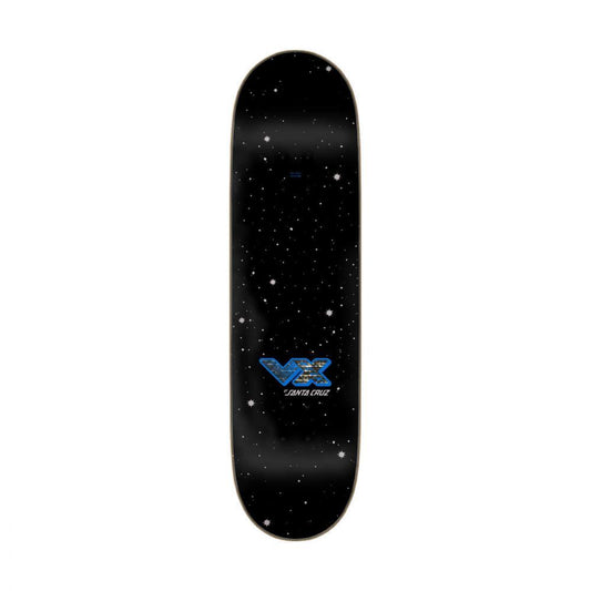 Santa Cruz Wooten Part Two VX Skateboard Deck Black Blue 8.5"