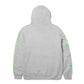 HUF x Thrasher Logo Pullover Hooded Sweatshirt Heather Grey