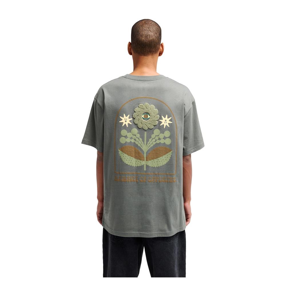 RVCA Iris Short Sleeve T-Shirt Sage Leaf