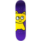 Meow Big Cat Skateboard Deck Purple 7.75"