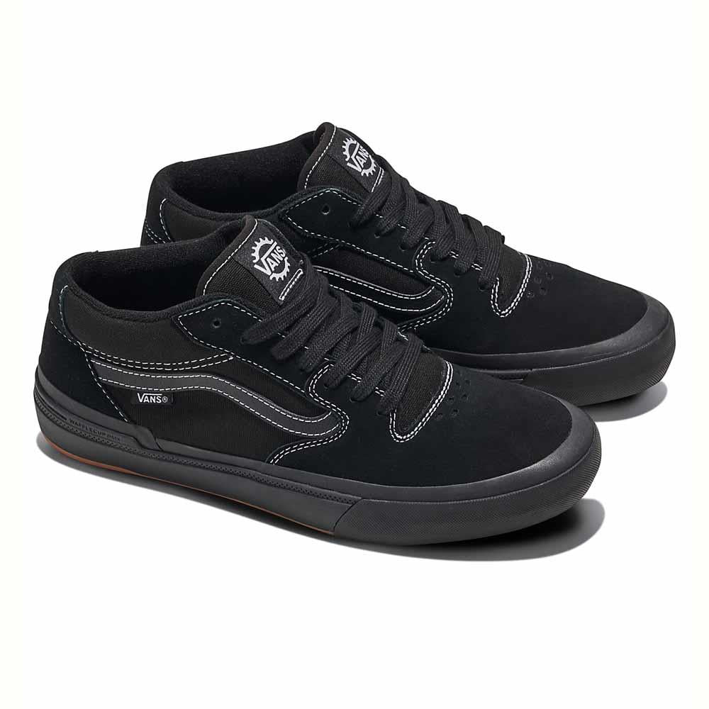 Vans BMX Style 144 Black White Black Skate Shoes