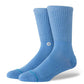 Stance Socks Icon Pop Crew Capri Blue Large UK7 to UK11
