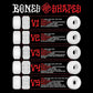 BONES™ OG Formula White Sidecuts V5 Skateboard Wheels 100A 55mm