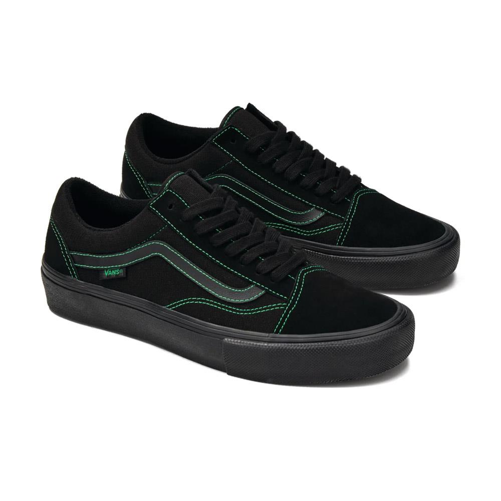 Vans Skate Old Skool Black Black Green