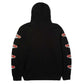 HUF x Thrasher Logo Pullover Hooded Sweatshirt Black