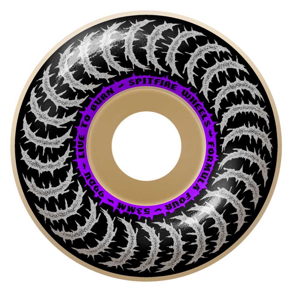 Spitfire Formula Four Skateboard Wheels Deathmask II Classic Natural 53mm 99a