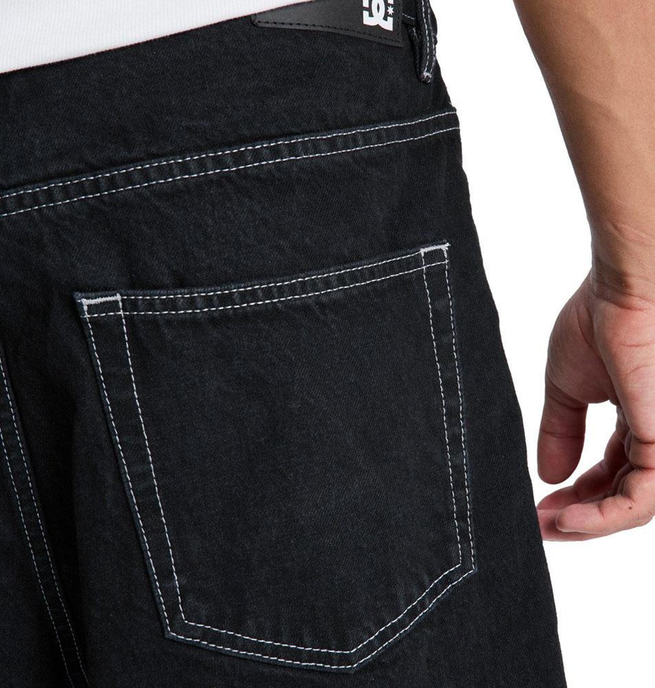 DC Shoe Co Baggy Denim Shorts Black Tint