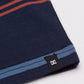 DC Shoe Co Sheriff Stripe Short Sleeve T-Shirt Blue Black Iris
