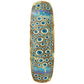Heroin Skateboards Seeing Double Mutated Gold Skateboard Deck 9.5”