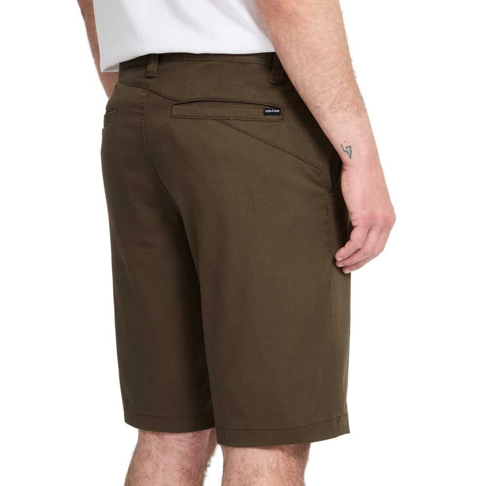 Volcom Frickin Modern Stretch Short 21 Sage Leaf Green