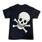 Death SkateboardsT-Shirt Big Skull Black White Print