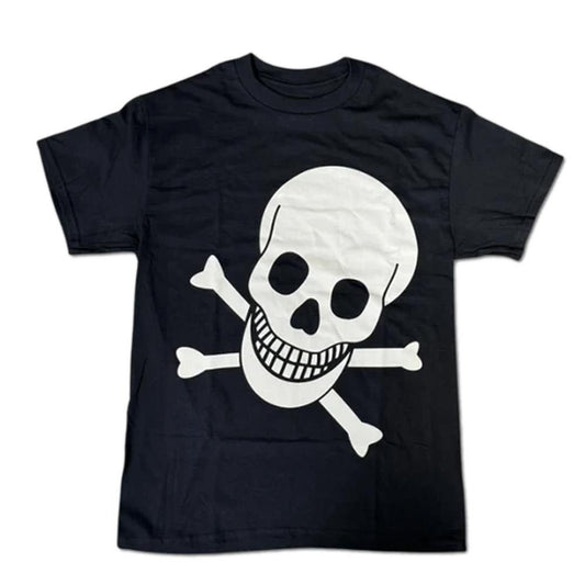 Death SkateboardsT-Shirt Big Skull Black White Print