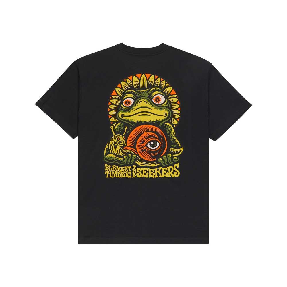 Element Timber The Frog T-Shirt Off Black