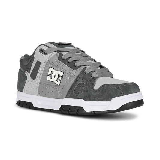 DC Shoe Co Stag Skate Shoes Grey