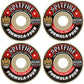 Spitfire Formula Four Wheels Conical Full 101DU Skateboard Wheels 52mm