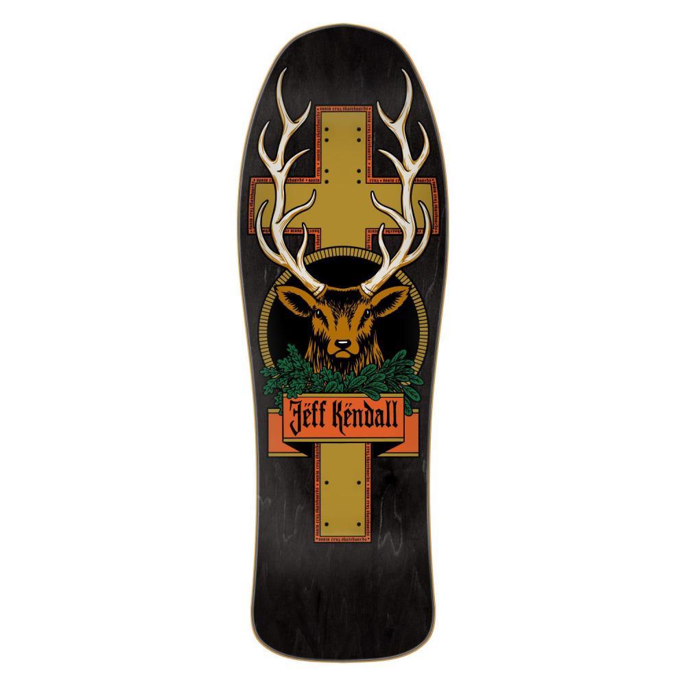 Santa Cruz Reissue Skateboard Deck Jagermeister Kendall Deer Black 10.18"