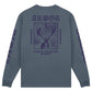 Arbor Skateboards Stag Long Sleeve T-Shirt Slate