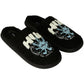 Huf Snow Angel Fuzzy Slippers Black
