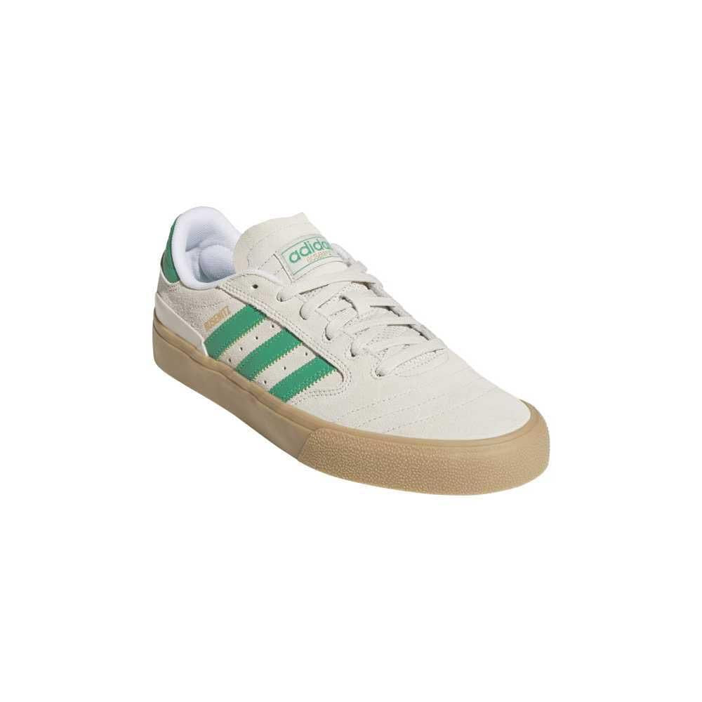 Adidas Skateboarding Busenitz Vulc II Skate Shoes Aluminium Court Green Gum
