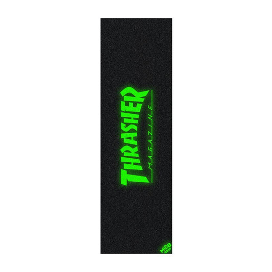 MOB Griptape Thrasher Glow Logo Black / Glow 10"