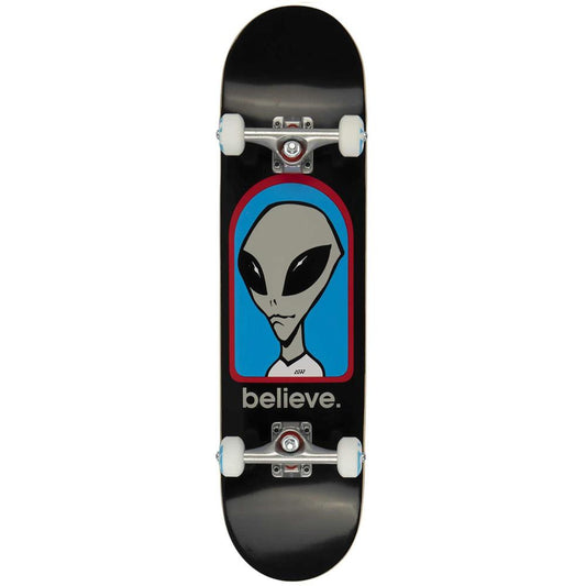Alien Workshop Believe Factory Complete Skateboard Black 7.75"