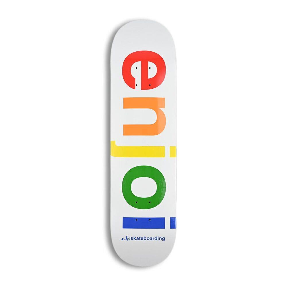 Enjoi Spectrum R7 Skateboard Deck White 8.25''