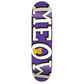 Meow Logo Skateboard Deck Purple 8"