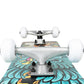 Tony Hawk SS 180 Factory Complete Skateboard Rotten Multi 7.375"