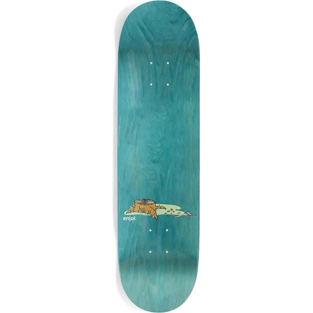 Enjoi Louie Barletta Argyle Panda R7 Skateboard Deck Light Blue 8.25"