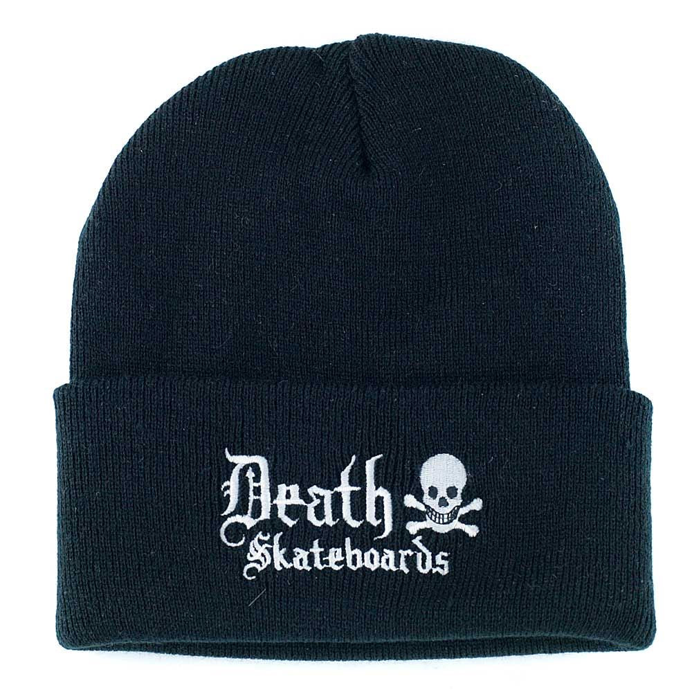 Death Skateboards Old English Beanie Black