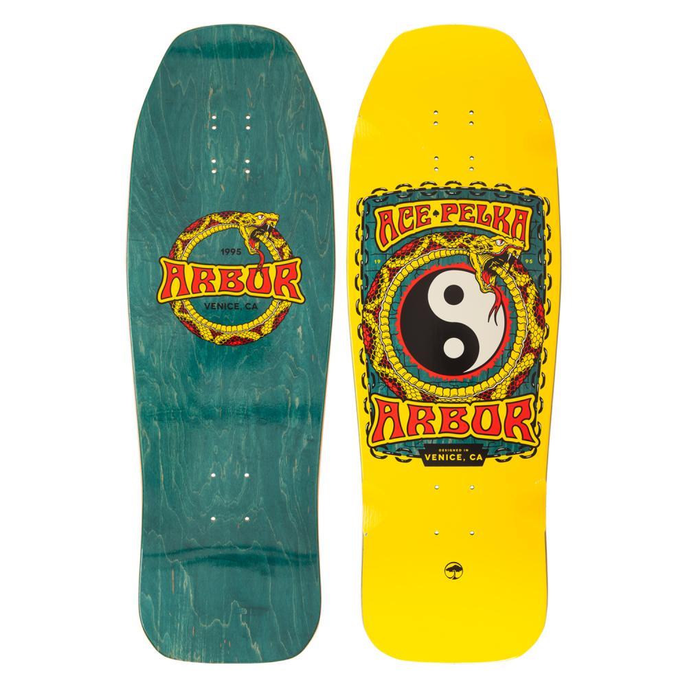 Arbor Skateboard Deck Ace Pelka 10.0 Order and Chaos Multi Colour 10"